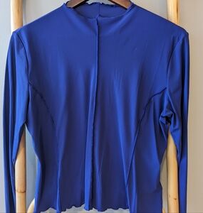 H&M Move-Sport Scalloped Top